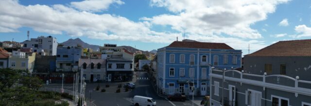 Vue de la ville de Mindelo, São Vicente, Cap-Vert